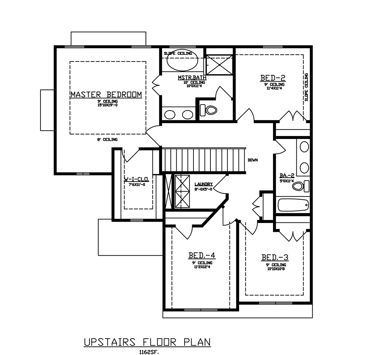 House Plan 60660 Level Two