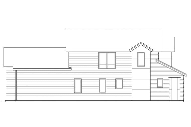 Contemporary, Florida, Ranch, Southwest Plan with 1688 Sq. Ft., 3 Bedrooms, 3 Bathrooms, 2 Car Garage Picture 2