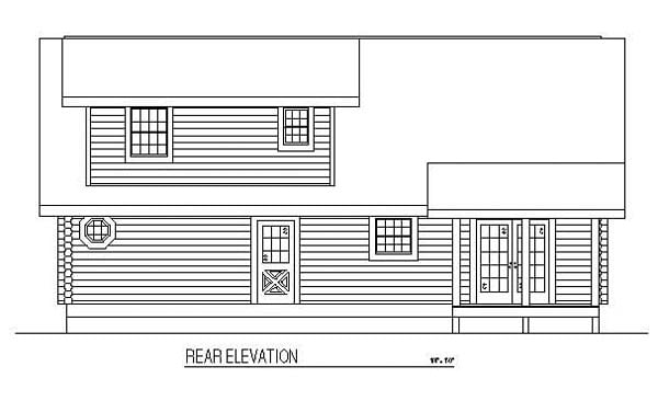 Rear Elevation