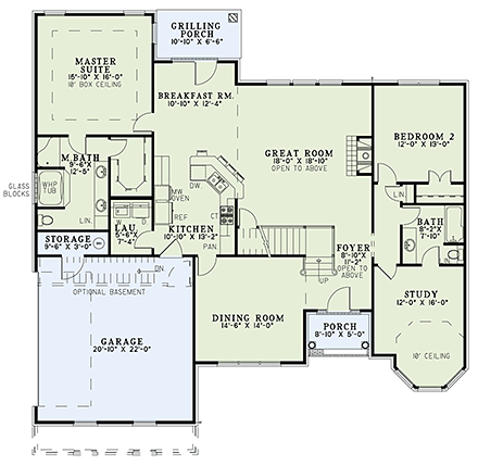 First Level Plan
