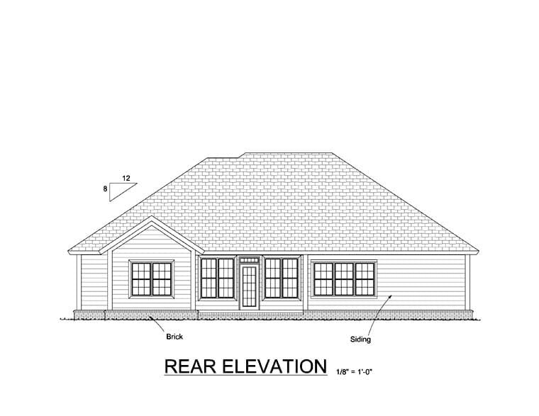 Rear Elevation