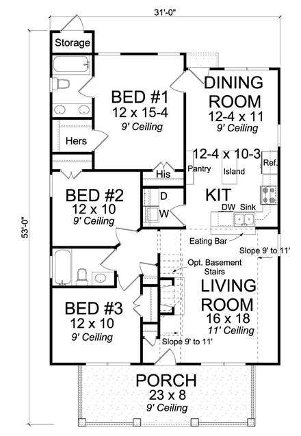 First Level Plan
