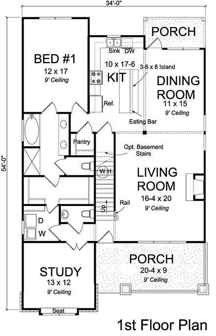 First Level Plan