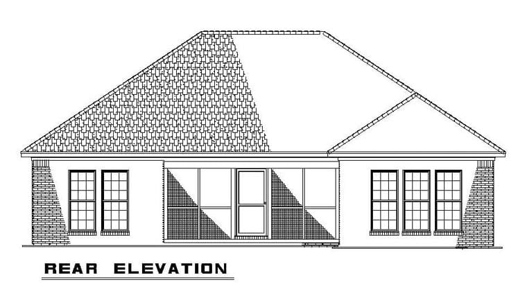 Rear Elevation