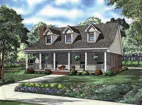 Plan 62163 - 1712 Square Feet