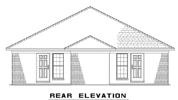 Rear Elevation