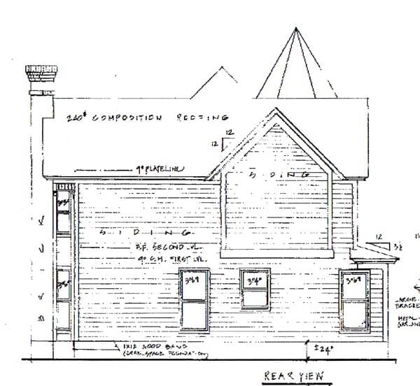 Rear Elevation