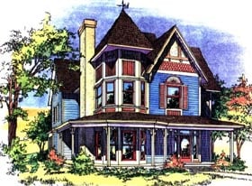 Plan 62410 - 2400 Square Feet