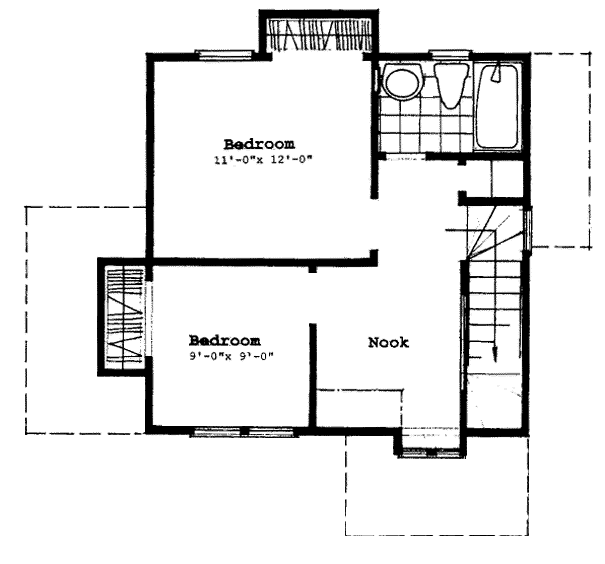 House Plan 62413 Level Two