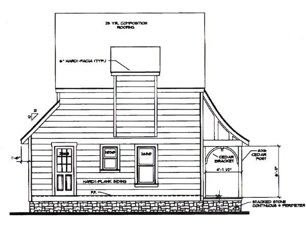 Rear Elevation
