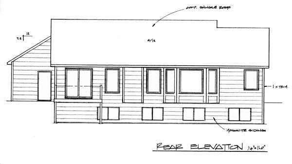 Rear Elevation
