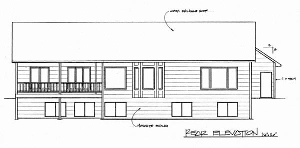 Rear Elevation