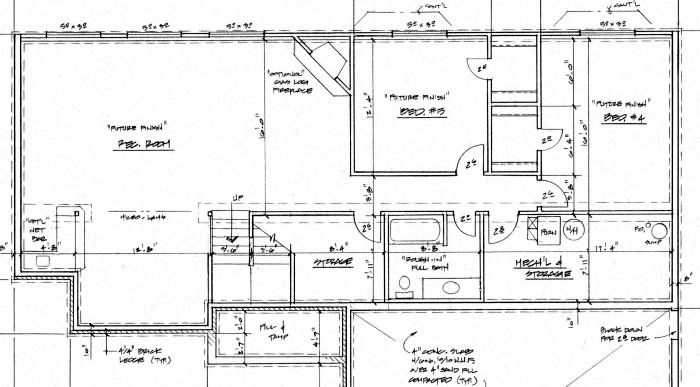House Plan 62627 Lower Level