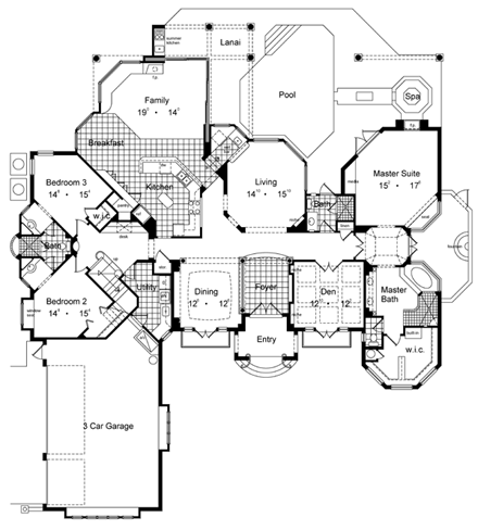 First Level Plan