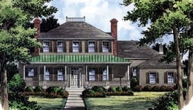 Plan 63360 - 3855 Square Feet