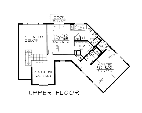 House Plan 63546 Level Two