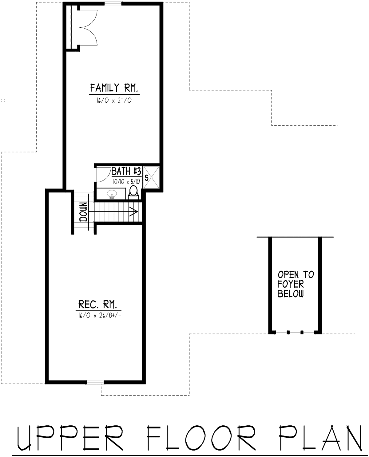 House Plan 63562 Level Two