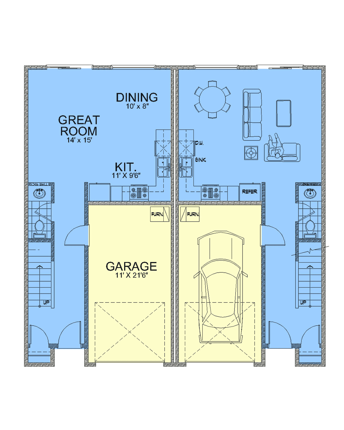 Multi-Family Plan 63575 Level One
