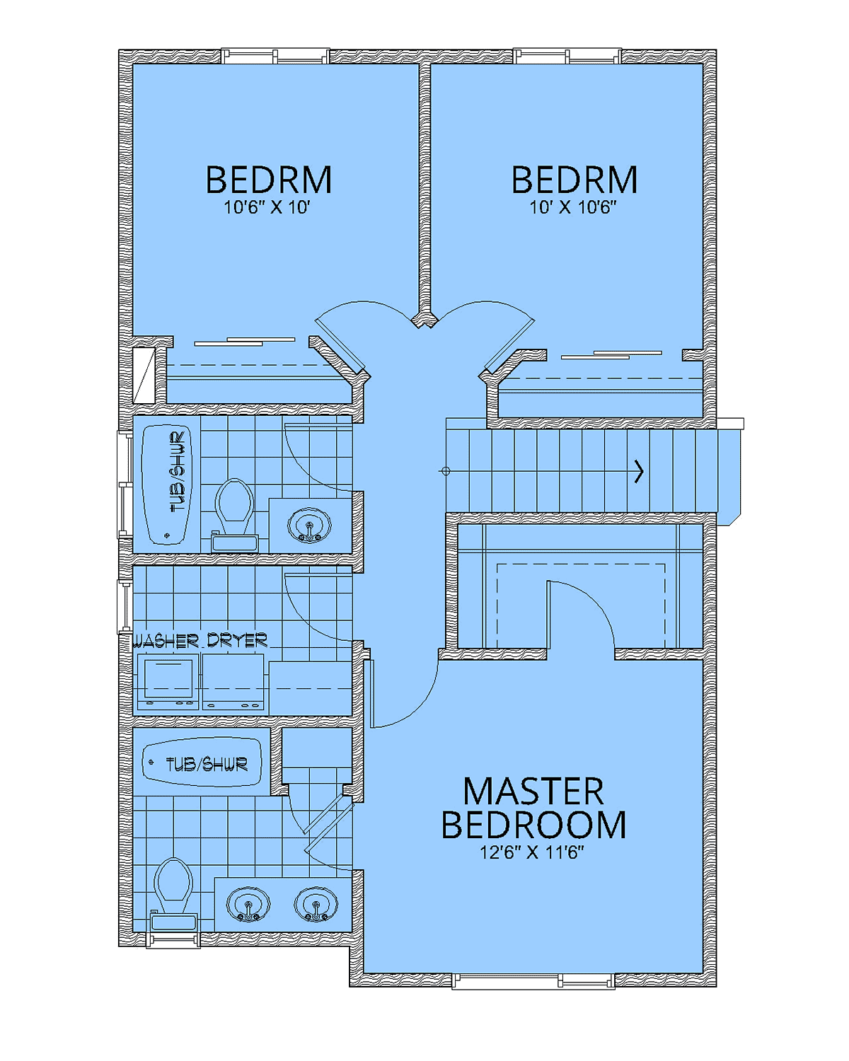 House Plan 63576 Level Two