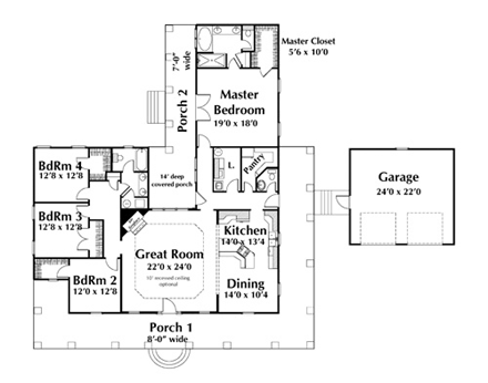 First Level Plan