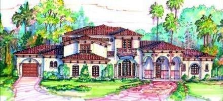 Plan 64718 - 4541 Square Feet