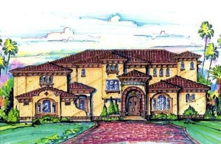 Plan 64724 - 4825 Square Feet