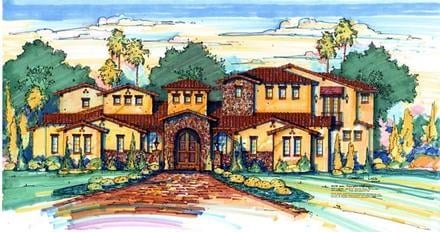 Plan 64726 - 5728 Square Feet