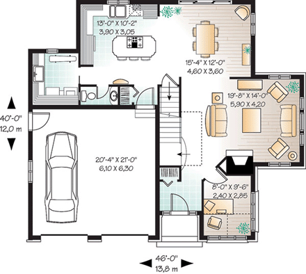 First Level Plan