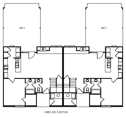 Multi-Family Plan 65703 Level One