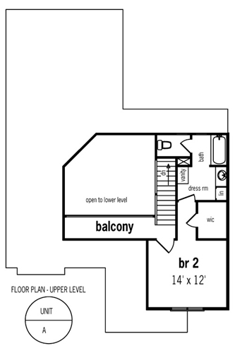 Multi-Family Plan 65705 Alternate Level Two