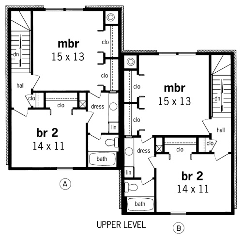 Multi-Family Plan 65716 Level Two
