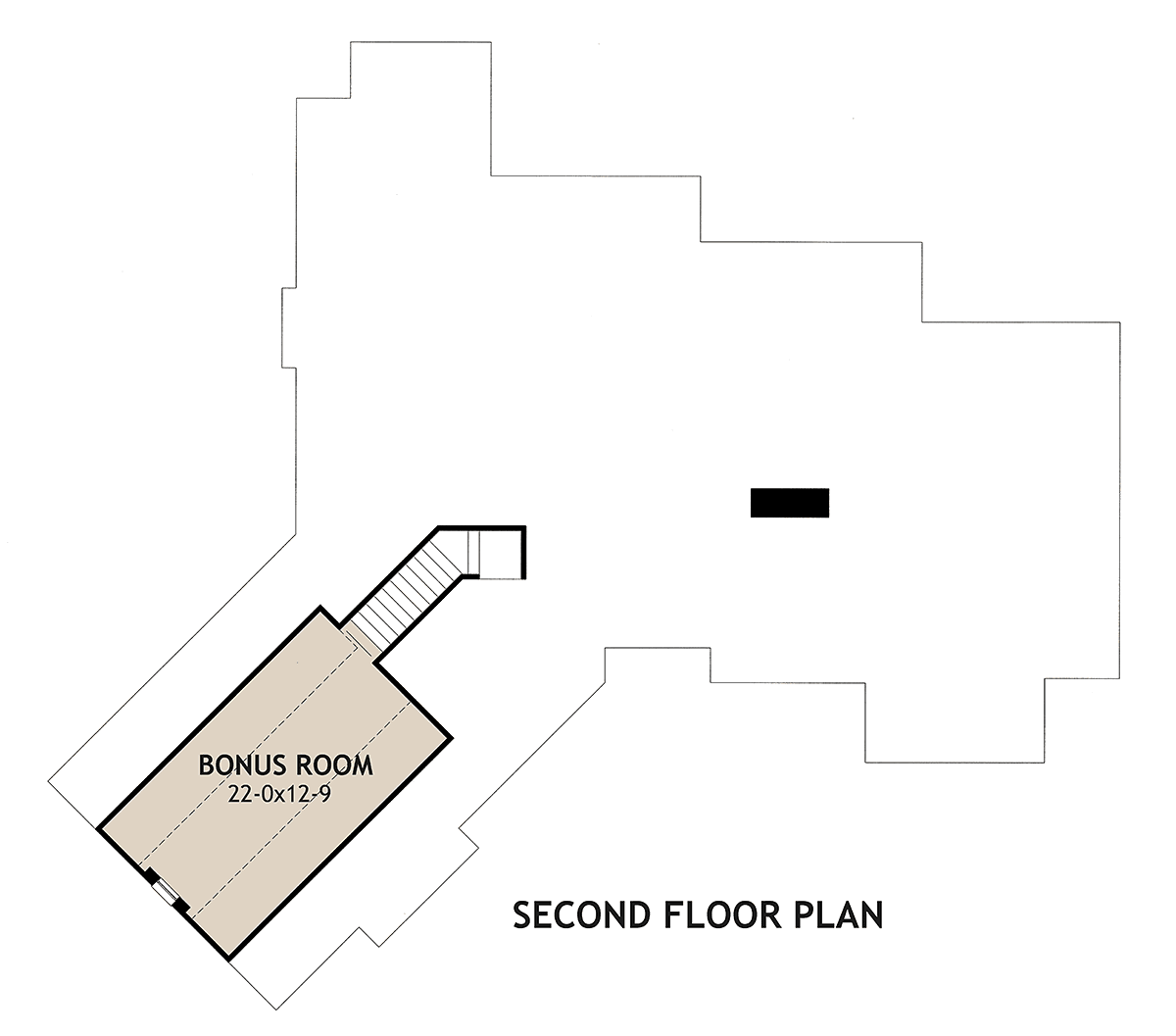 House Plan 65867 Level Two