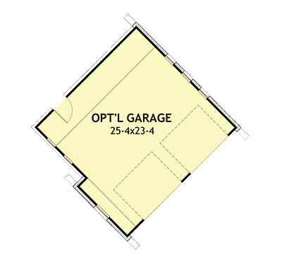House Plan 65870 Alternate Level One