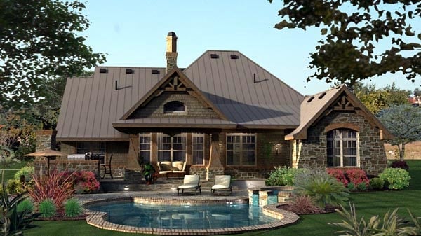 Craftsman, Tuscan Plan with 2106 Sq. Ft., 3 Bedrooms, 3 Bathrooms, 2 Car Garage Picture 20