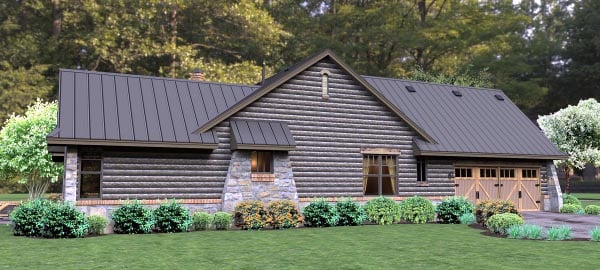 Cottage, Country, Tuscan Plan with 2234 Sq. Ft., 3 Bedrooms, 3 Bathrooms, 2 Car Garage Picture 5
