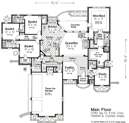 First Level Plan