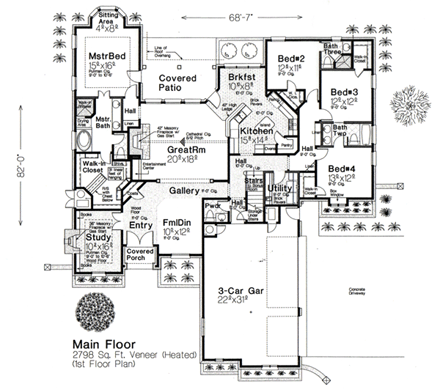 First Level Plan