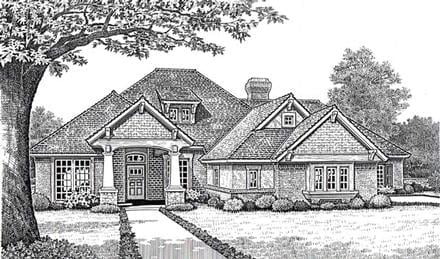 Plan 66112 - 2740 Square Feet