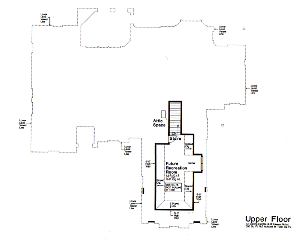 House Plan 66276 Level Two