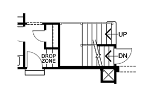 House Plan 66567 Alternate Level One