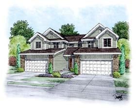 Plan 66648 - 3100 Square Feet