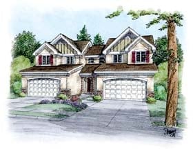 Plan 66649 - 3100 Square Feet