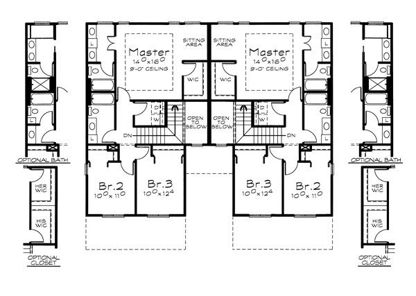 Multi-Family Plan 66676 Level Two
