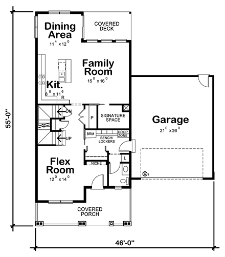 First Level Plan