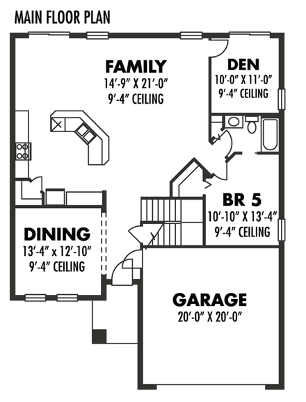 First Level Plan