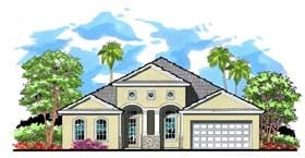 Plan 66886 - 2931 Square Feet