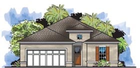 Plan 66917 - 1721 Square Feet