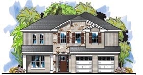 Plan 66919 - 3204 Square Feet