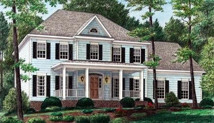 Plan 67123 - 3509 Square Feet