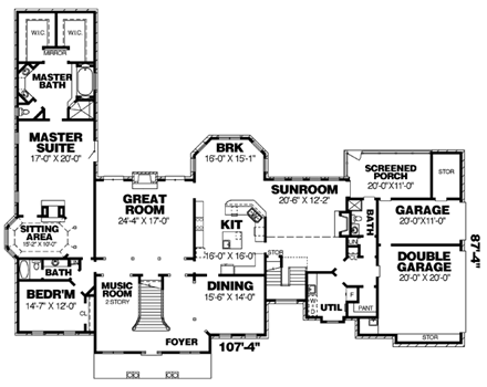 First Level Plan